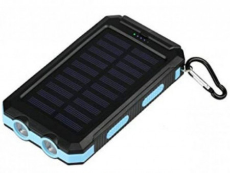 HRD-T12 ** Gembird solar power bank 12000mAh 2xUSB, 1xType-C, LED, kompas (999)