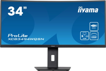 Iiyama XCB3494WQSN-B5 VA 3440x1440/120Hz/0.4ms/HDMI/DP/USB/zvučnici Monitor 34"