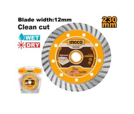 Ingco dmd032301 turbo dijamantski rezni disk 230mm ( DMD032301 )