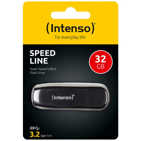 Intenso USB flash drive 32GB Hi-speed USB 3.2, speed line - USB3.2-32GB