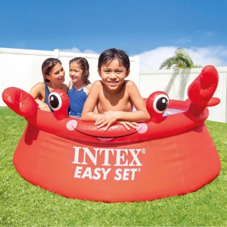 Intex - 26100 Happy Crab - Dečiji bazen 183cm