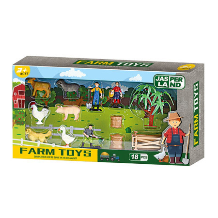 Jasperland, igračka, set farma, domaće životinje, 3988229 ( 867115 )