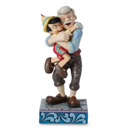 Jim Shore Gepetto & Pinocchio Figurine ( 065813 )