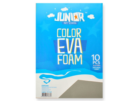 Jolly color foam, eva pena, siva, A4, 10K ( 134075 )