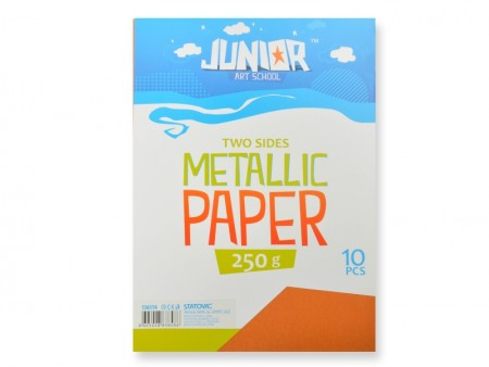 Jolly papir metalik, bakarna, A4, 250g, 10K ( 136114 ) - Img 1