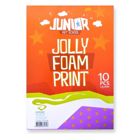 Jolly printed foam, eva pena štampana, zvezdice, A4, 10K ( 134303 ) - Img 1
