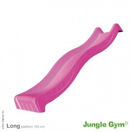Jungle Gym - Tobogan Spust - Star Slide Long 265 cm ( pink )