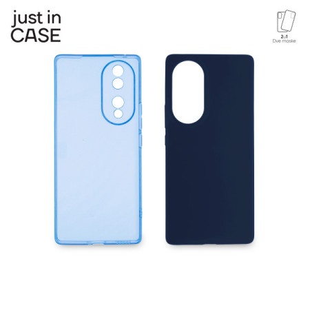 Just in Case 2u1 Extra case MIX paket PLAVI za Honor 70 ( MIX426BL )