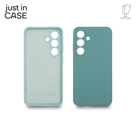 Just in case 2u1 Extra case MIX PLUS paket maski za telefon Samsung S25 ZELENI ( MIXPL235GN )