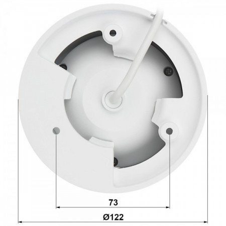 Kamera Dahua IPC-HDW-1431S-0280B-S4 4mpx 2.8mm 30m ip67 - Img 1