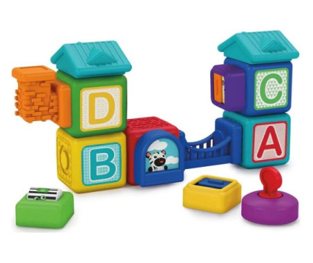 Kids ii baby einstein aktiviti igracka bridge &amp; learn magnetic blocks 12818 ( SKU12818 ) - Img 1