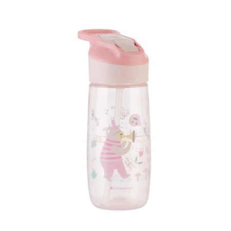 Kikka Boo Šolja sa silikonskim piskom Music Fest 450ml Pink ( KKB31066 )