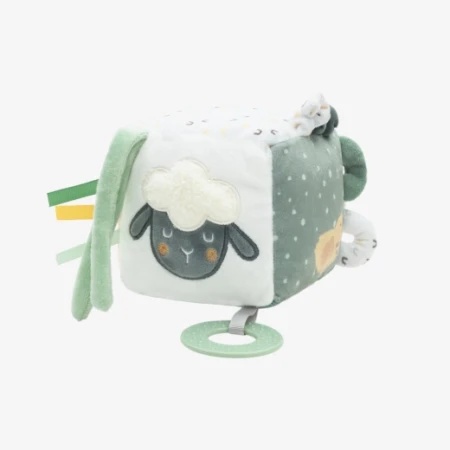 KikkaBoo Igračka plišana kocka Sleepy Sheep ( KKB10447 )