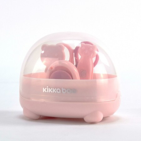 KikkaBoo manikir set za bebe 4 dela bear pink ( KKB90061 )
