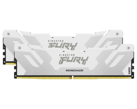 Kingston cudimm ddr5 48gb (2x24gb kit) 8400mt/s kf584cu40rwk2-48 fury Renegade White XMP