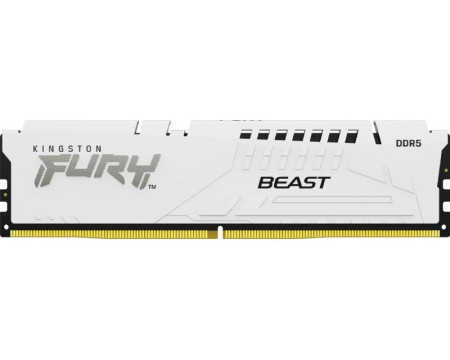 Kingston DIMM DDR5 32GB 5200MT/s KF552C40BW-32 fury beast white memorija