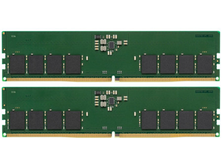 Kingston kvr48u40bs8k2-32 memorija 32GB(16GBX2)/DIMM/DDR5/4800MHz/crna ( KVR48U40BS8K2-32 )