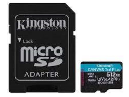 Kingston SDCG3/512GB/microSDXC/512GB/170MB/s-90MB/s+adapter memorijska kartica ( SDCG3/512GB )