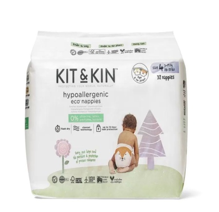 Kit &amp kin pelene veličina 4 9-14kg (32 pack) ( A072601 )