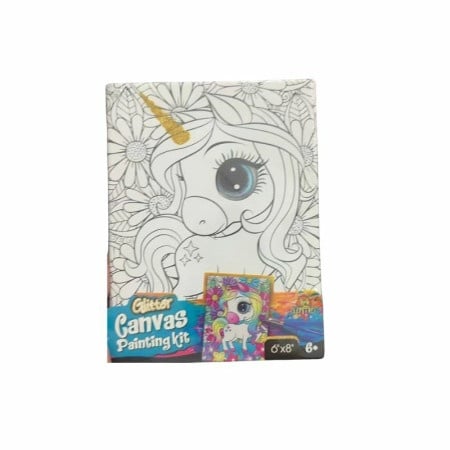 Kreativni set slika na platnu unicorn glitter ss-24-003 ( 63/71359 )