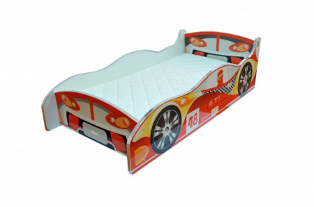 Krevet za decu Formula GTI 48 Crvena 160*80 cm - model 801 - Img 1