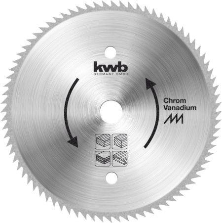 KWB rezni disk za cirkular 210x30 72Z, CrV, za drvo ( KWB 49587811 )
