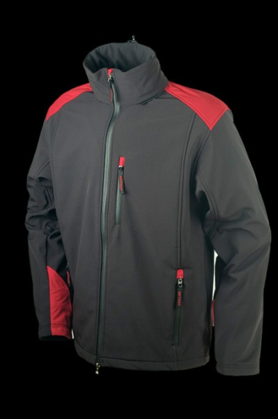 Lacuna getout softshell jakna dante crno-crvena veličina s ( 5danbks )