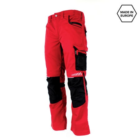 Lacuna radne pantalone pacific flex crvene veličina 50 ( 8pacipc50 ) - Img 1