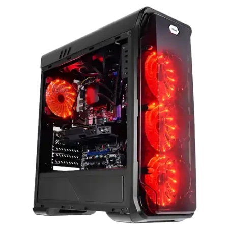 LC Power Gaming 988B-ON Red Typhoon Black Kućište