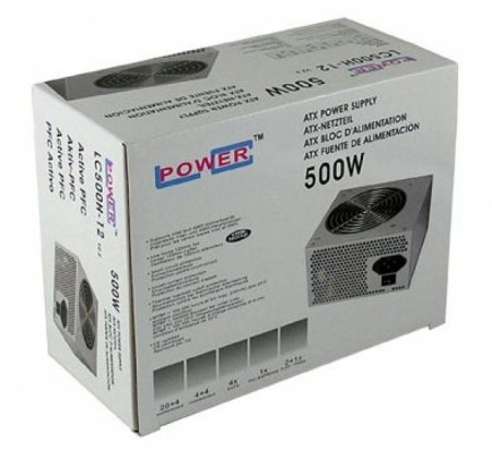 LC POWER Napajanje 500W LC Power LC500H-12 v2.2 12cm Fan - Img 1