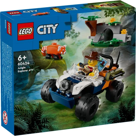 Lego city jungle explorer atv red pand ( LE60424 )