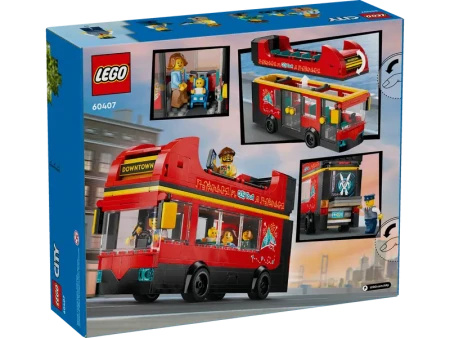 Lego city red double-decker sightseein ( LE60407 )