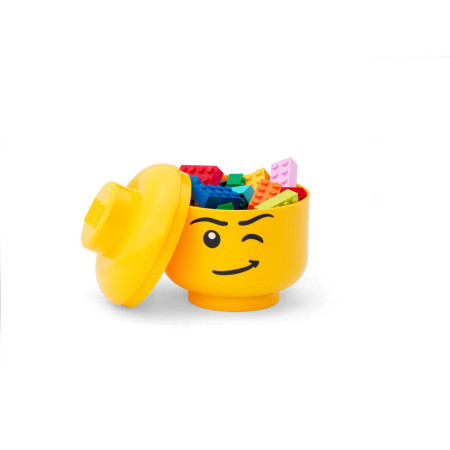 Lego glava za odlaganje (mini): dečak koji namiguje ( 40330800 )