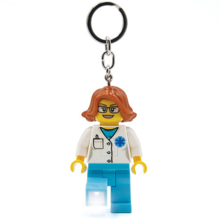 Lego Iconic privezak za ključeve sa svetlom: doktorka ( LGL-KE185H ) - Img 1