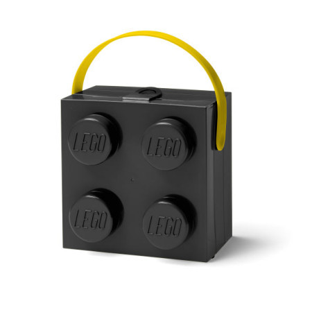 Lego kutija za užinu sa ručkom: crna ( 40240006 )