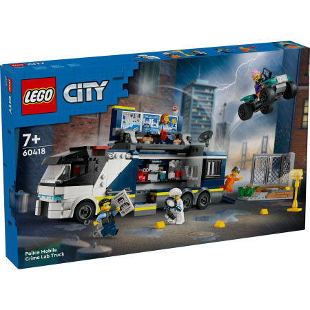 Lego Policijski kamion – mobilna kriminalistička laboratorija ( 60418 )