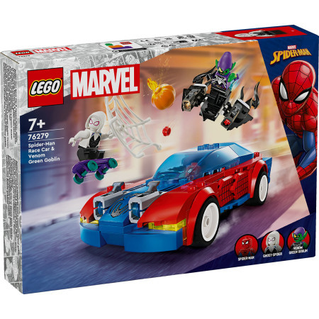 Lego Spajdermenov trkački auto i venomizirani Zeleni Goblin ( 76279 )