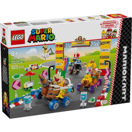 Lego super mario mario kart – baby peach and grand prix se ( LE72036 )