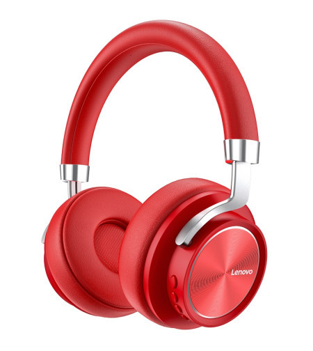 Lenovo HD800 bluetooth headphones, red