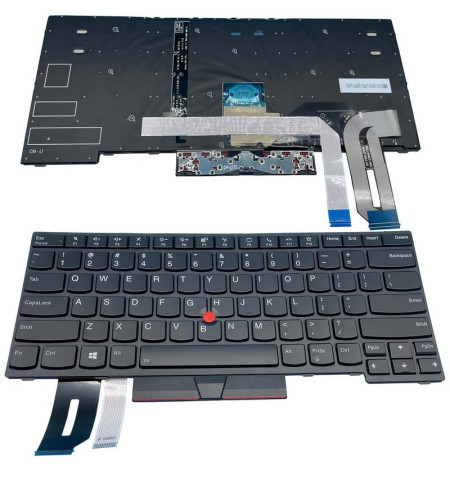 Lenovo tastatura za laptop ThinkPad E480 L480 T480S T14 T490 backlight i gumb ( 109760 ) - Img 1