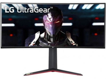 LG 34GN850P-B 34" IPS Curved UltraGear QHD 3440x1440@160Hz Gaming, 21:9