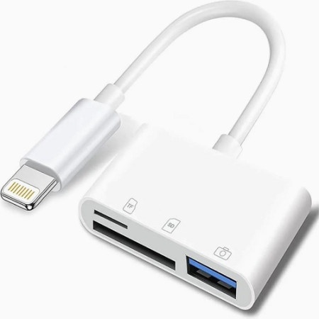 Lightning čitač kartica 1xUSB+1xSD+1xTF ( 11-355 )