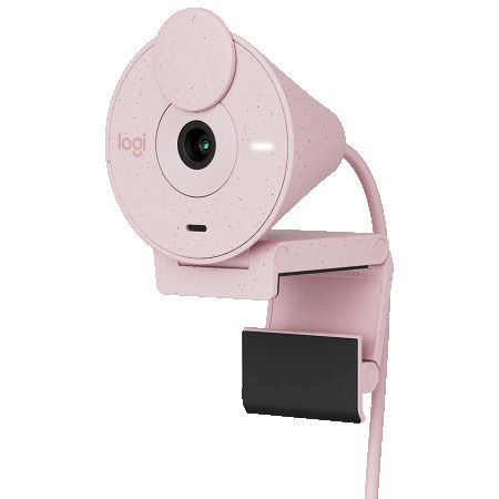 Logitech brio 300 full HD webcam rose USB ( 960-001448 )