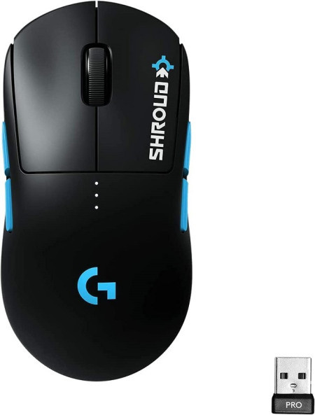 Logitech G pro wireless gaming mouse, shroud edition