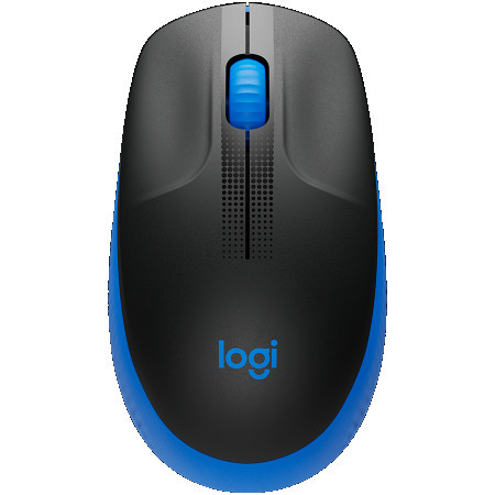 Logitech M190 full-size wireless mouse blue ( 910-005907 )