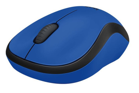 Logitech M220 silent mouse for wireless, noiseless productivity, blue - Img 1