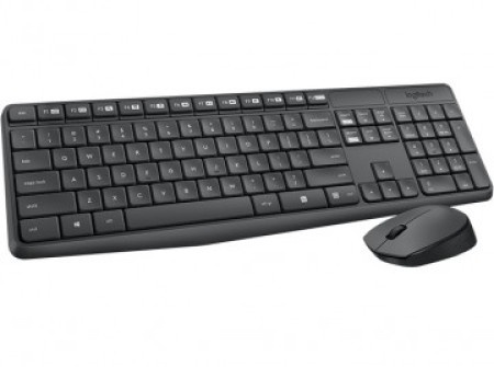 Logitech mk235 desktop us black 920-007931 Tast+mis usb wireless ( 14368 )