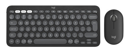 Logitech pebble2 combo graphite US tastatura+miš - Img 1