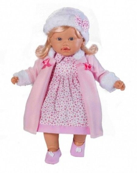 Loko toys lutka devojčica u kaputiću 39cm ( 6660011 ) - Img 1