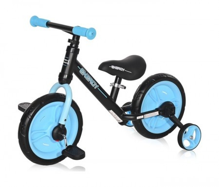 Lorelli bicikl balance bike energy 2 in1 black&amp;blue ( 10050480001 ) - Img 1